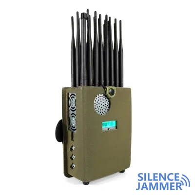 24 antennas wifi jammer blocks 3g 4g 5g uhf vhf gps